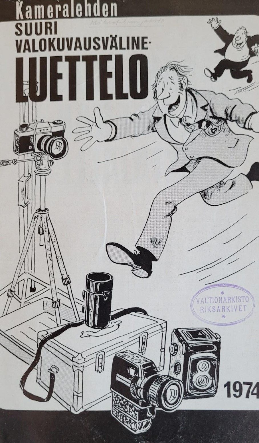 Kamera-lehden vuosikertoja ajalta 1973-1979