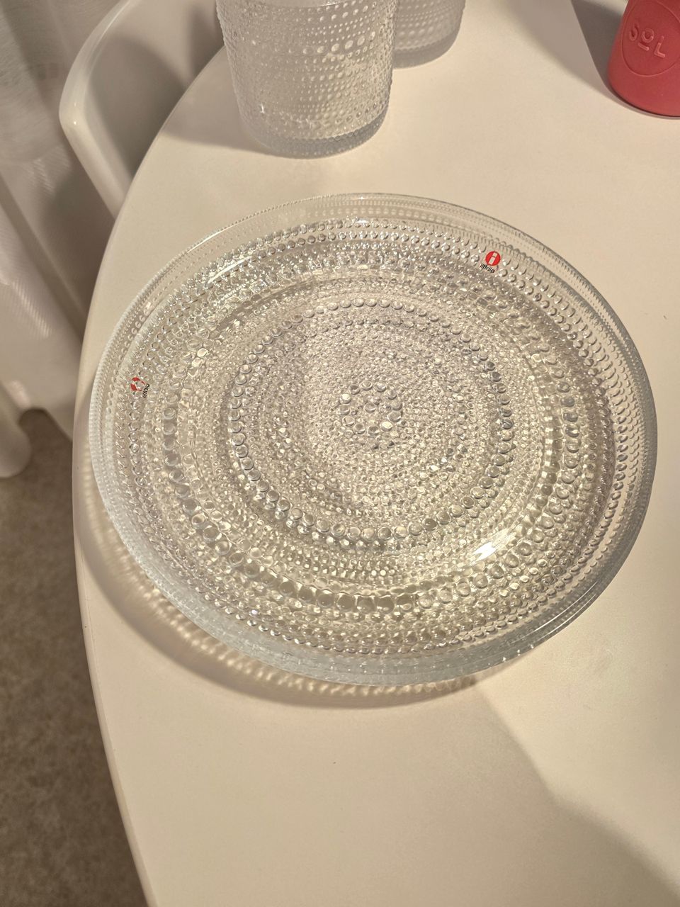 Iittala Kastehelmi lautanen 2 kpl, 24.5 cm