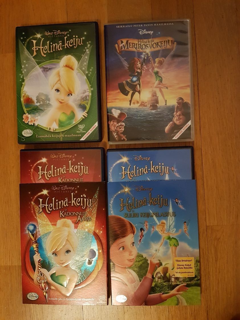 Helinä-keiju DVD:t