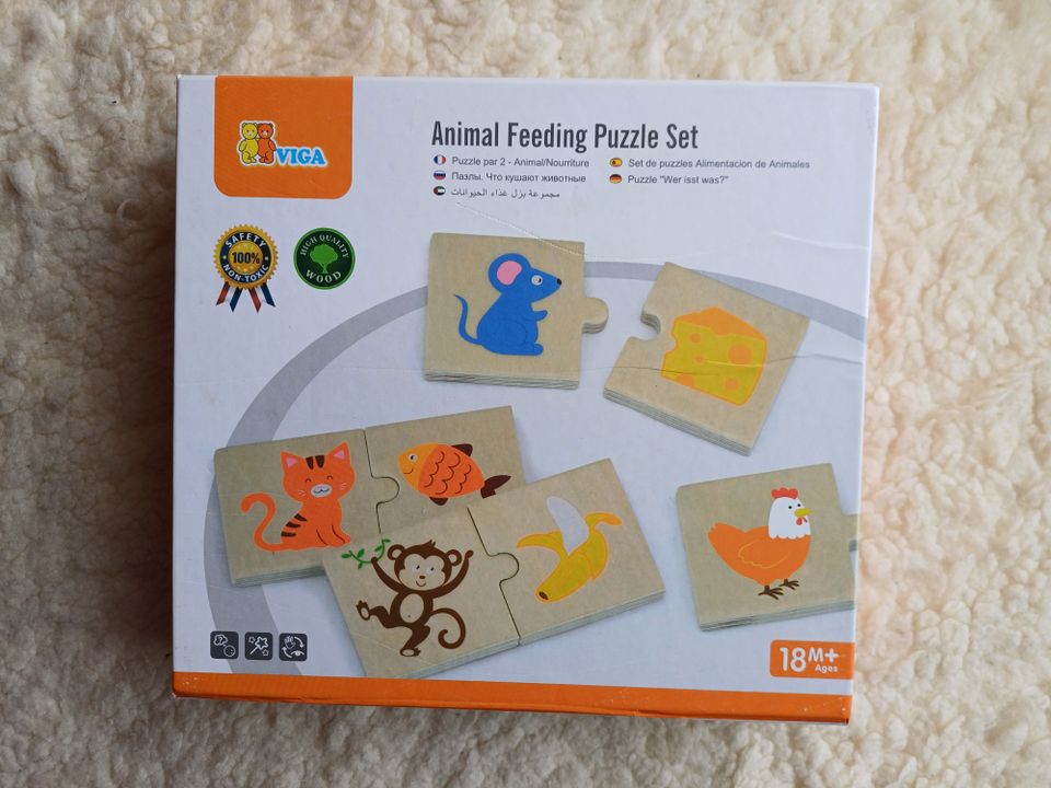 Viga Animal Feeding Puzzle