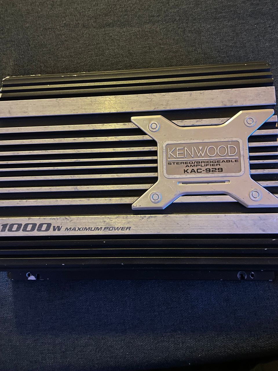 KENWOOD vahvistin KAC-929 1000W