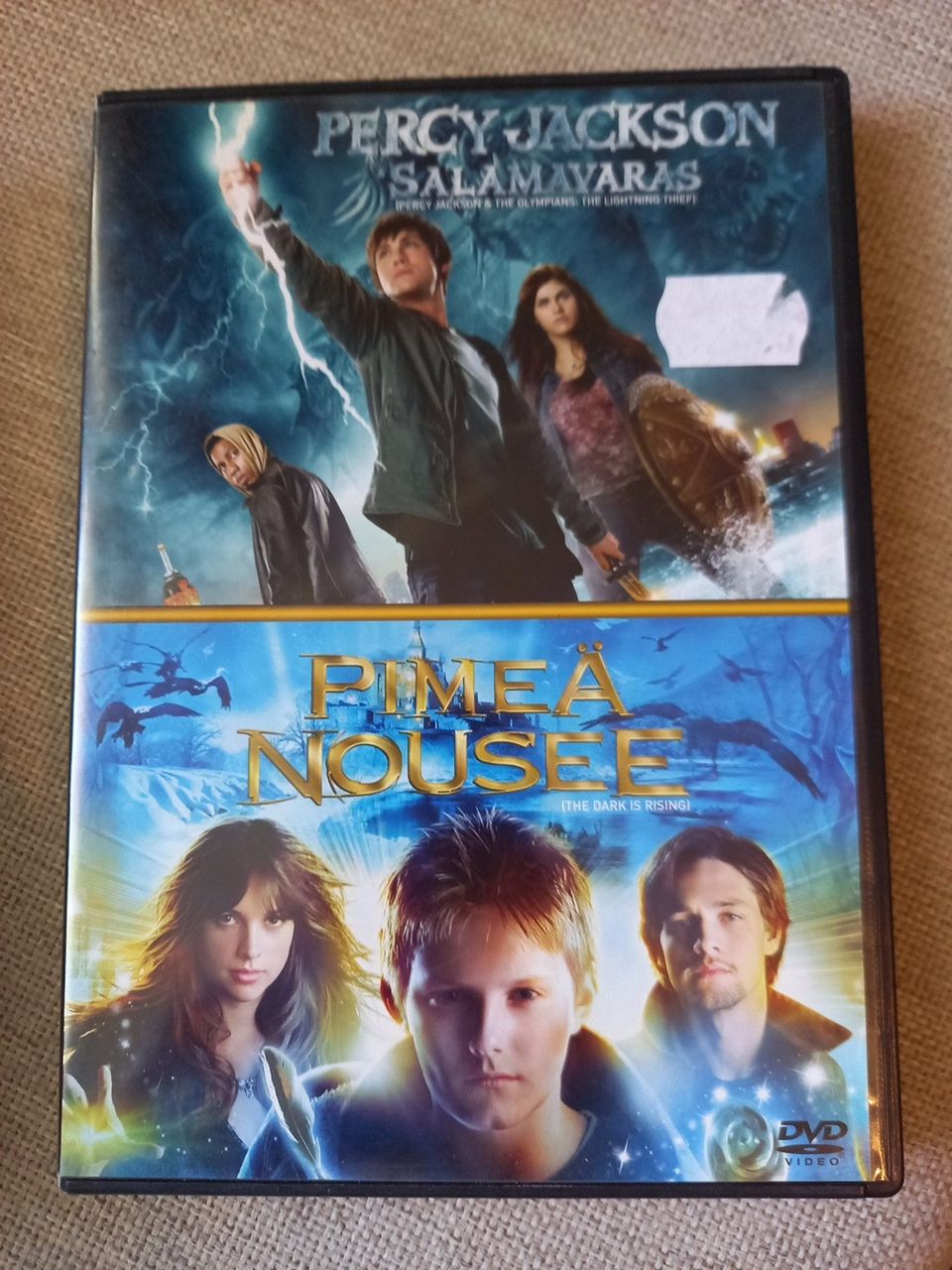 2dvd : Percy Jackson Salamavaras + Pimeä nousee