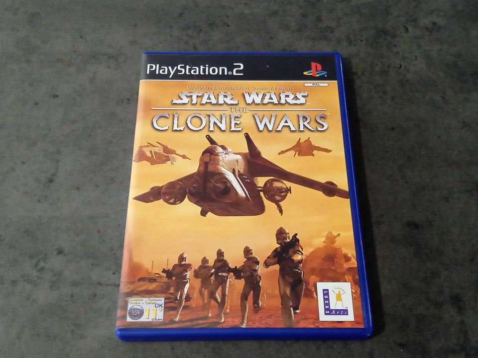 Star Wars The Clone Wars PS2