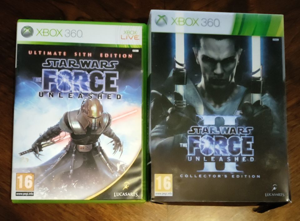 Star Wars: Force Unleashed 1+2