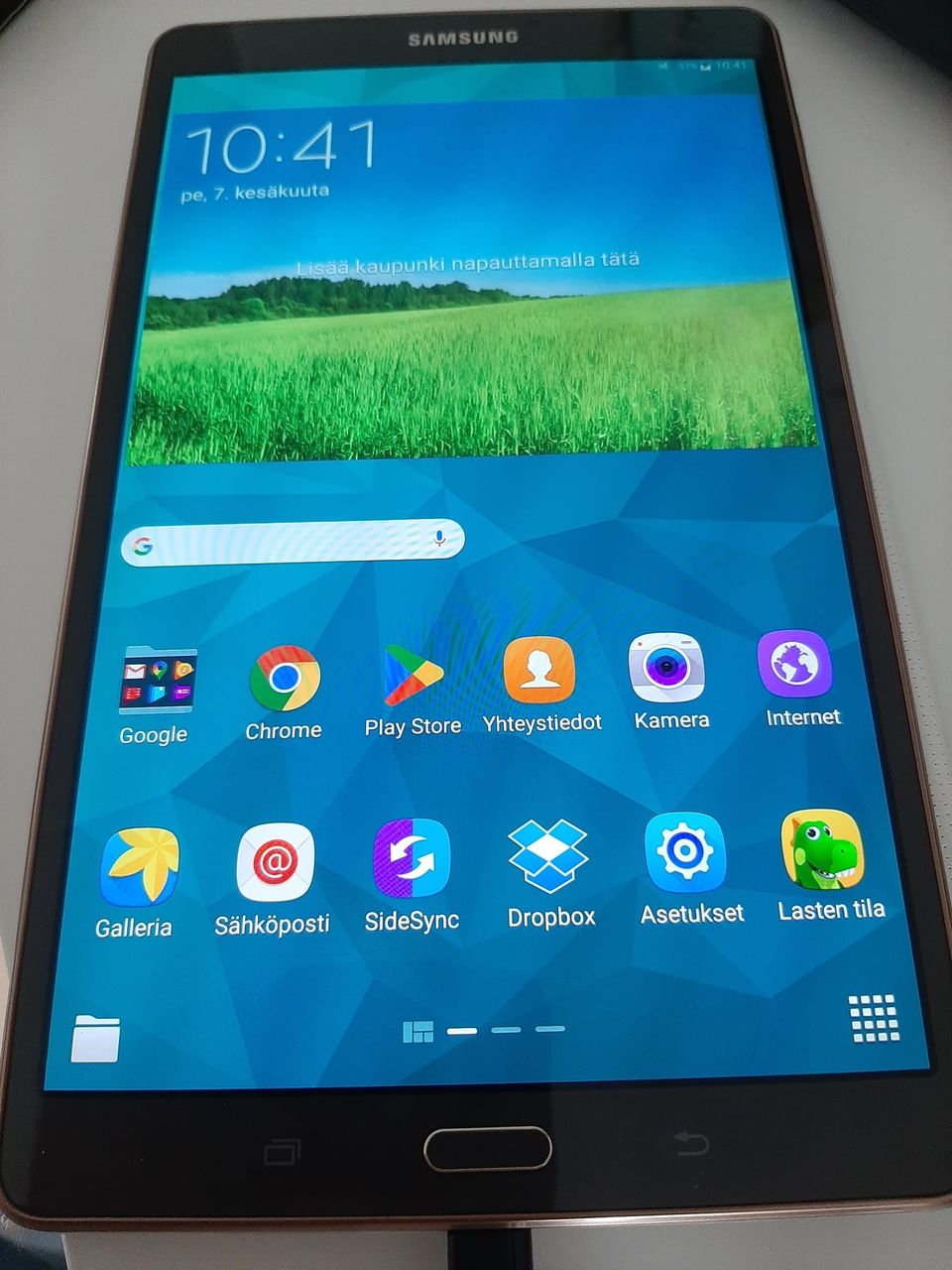 Samsung tabletti - Galaxy Tab S (SM-T700 Wi-Fi)