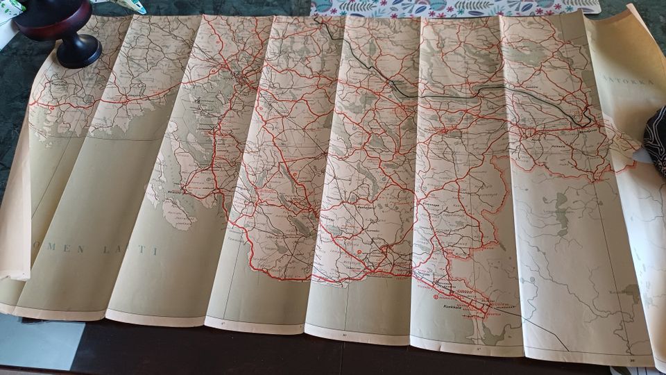 Viipuri-Laatokka -kartta 1942