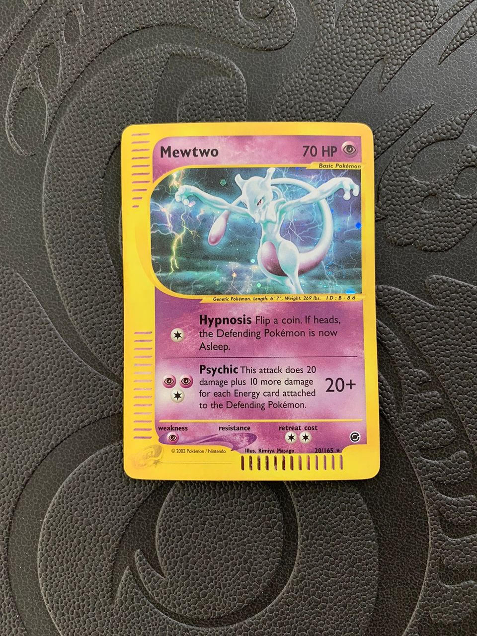 Mewtwo Holo Expedition Pokemon kortti