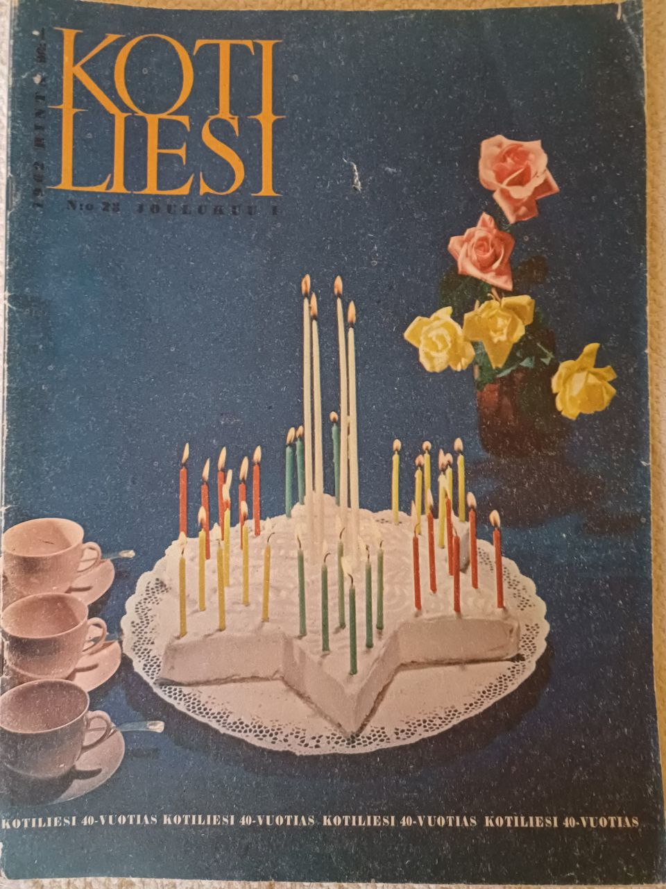 Kotiliesi -lehti vuodelta 1962