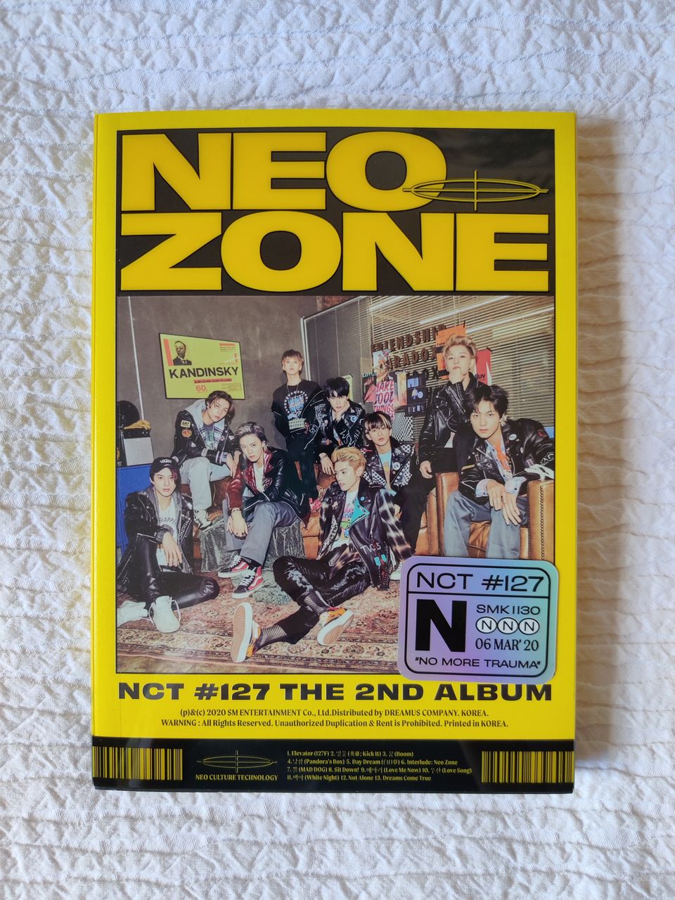 NCT 127 – Neo Zone -albumi (N ver.)