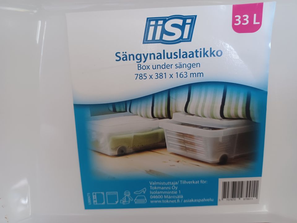 Sängynaluslaatikko