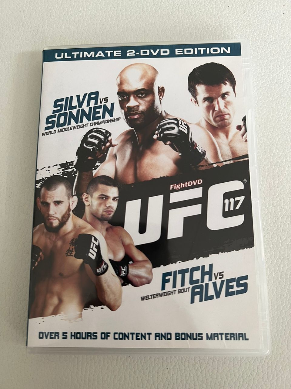 UFC Silva vs Sonnen 117 vapaapaini dvd