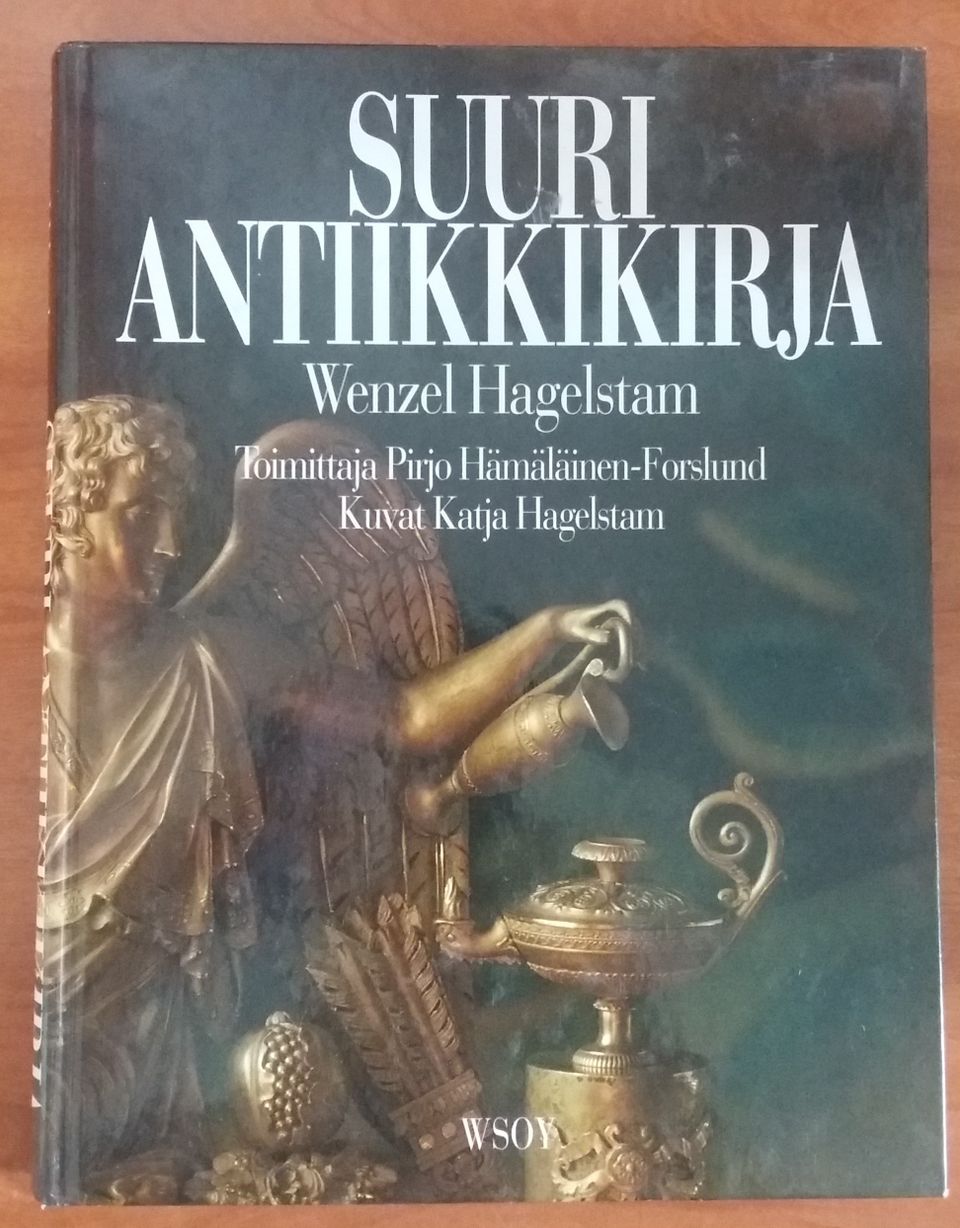 Wenzel Hagelstam SUURI ANTIIKKIKIRJA Wsoy 3p 1995