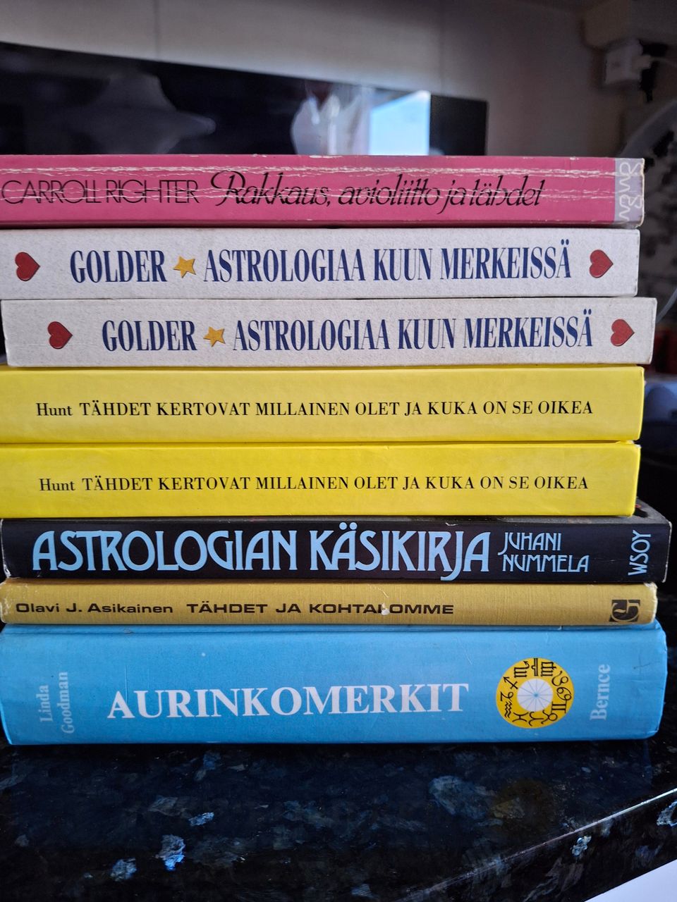 Astrologiaa käsitteleviä kirjoja