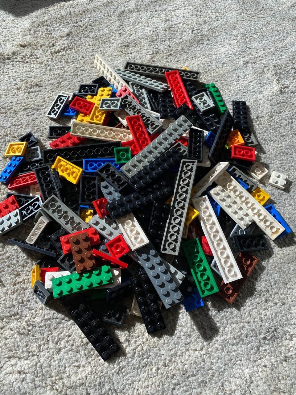 Lego plate palikoita