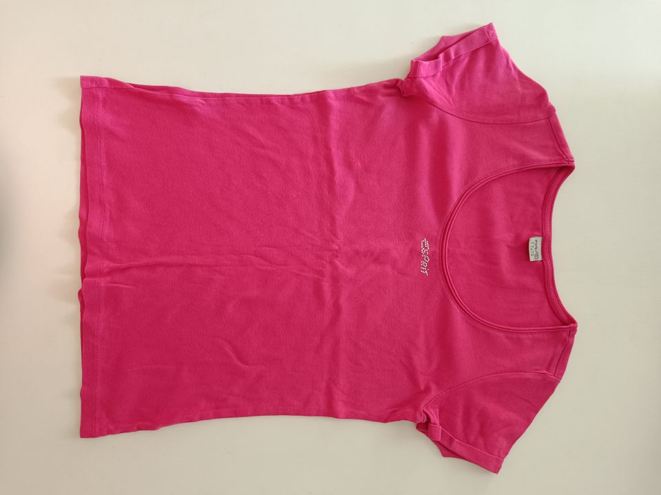 Esprit pinkki t-paita XL