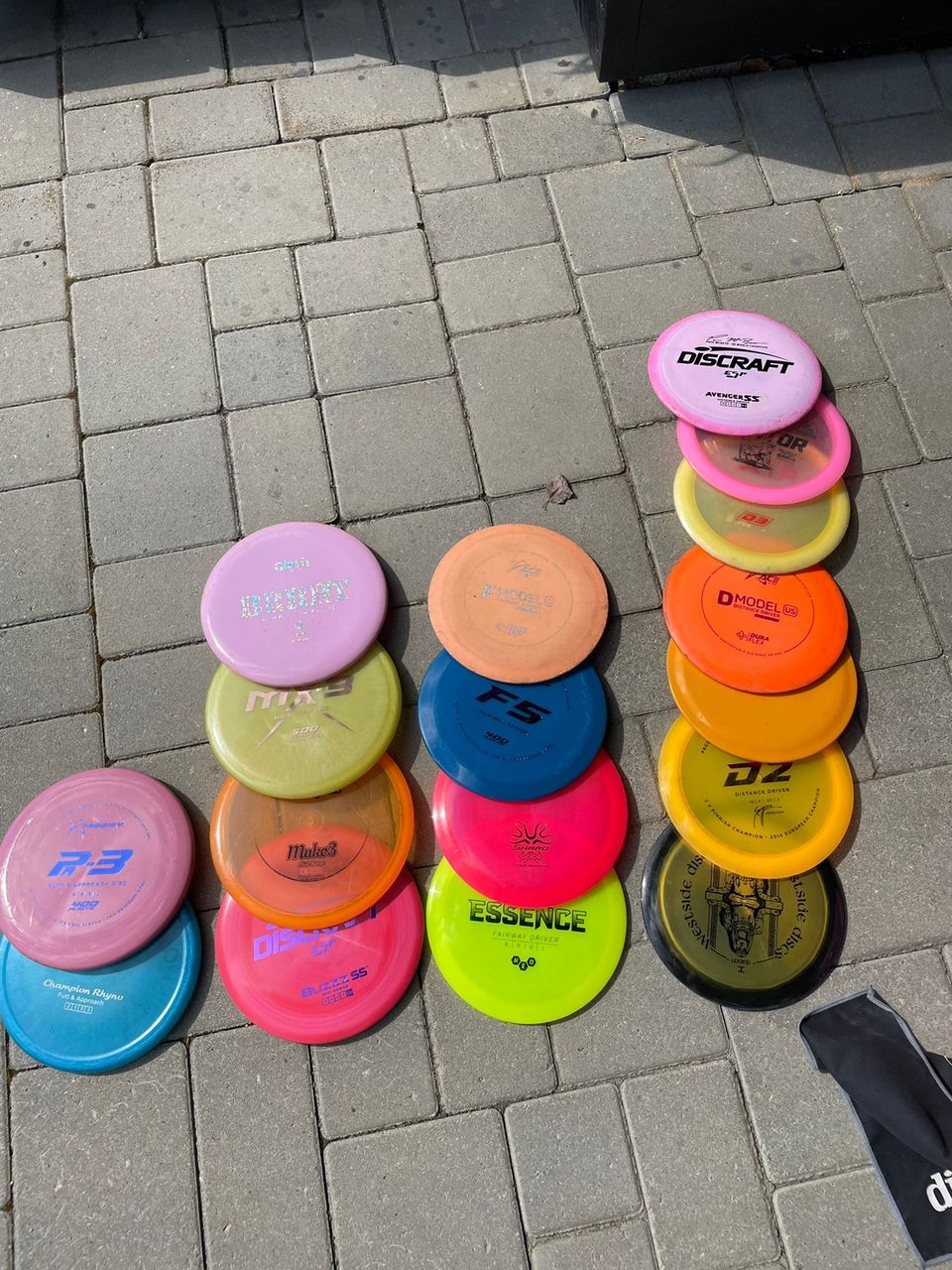 Frisbee golf bägi ja kiekot