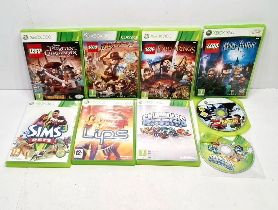 9kpl Xbox 360 pelejä
