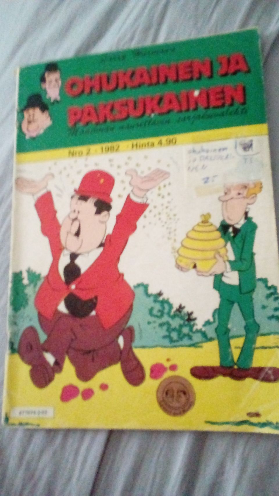 Ohukainen ja paksukainen 1982 numero 2.