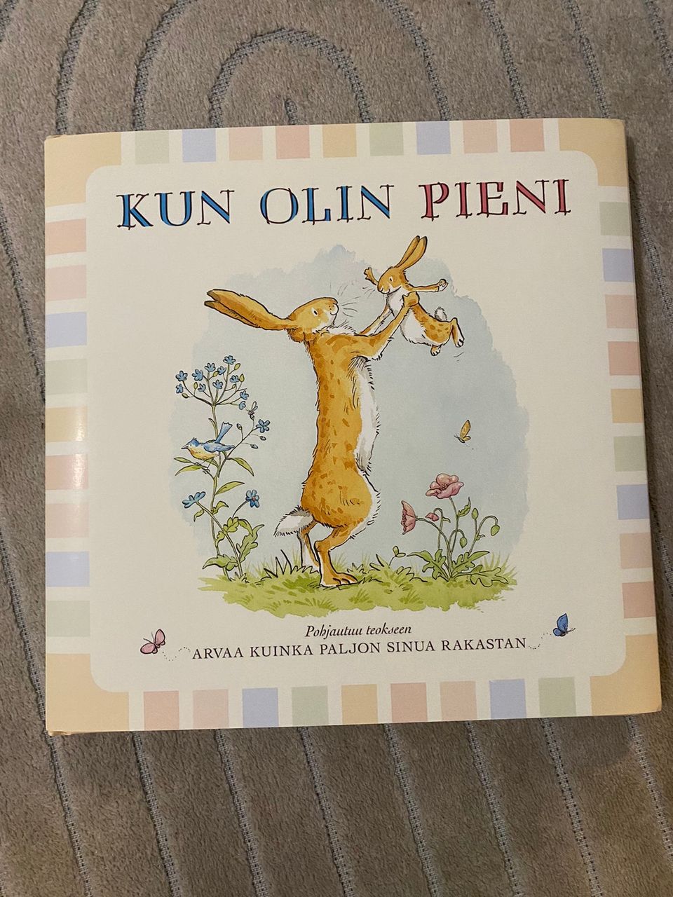 Kun olin pieni -vauvakirja