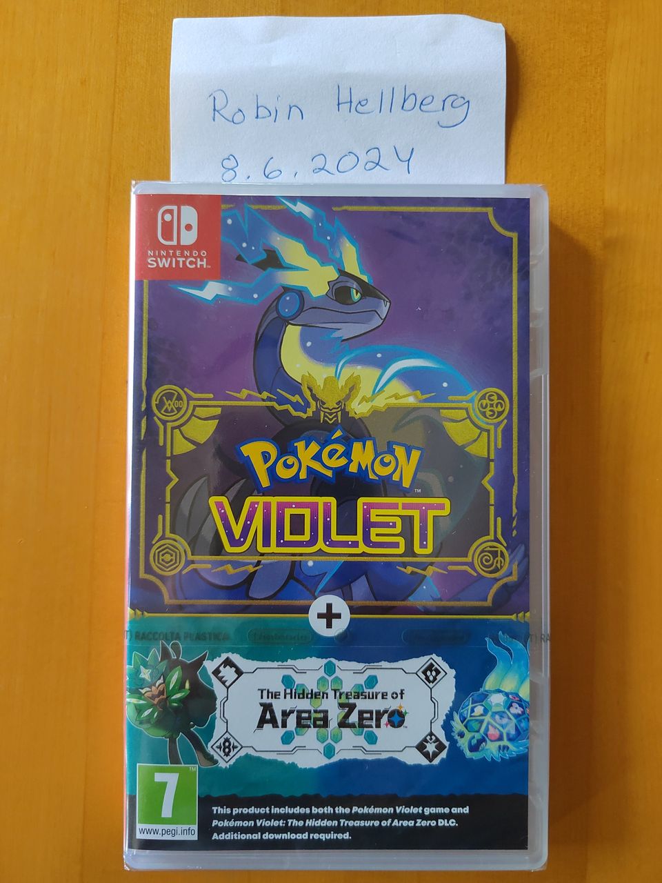 Pokemon Violet + Area Zero DLC
