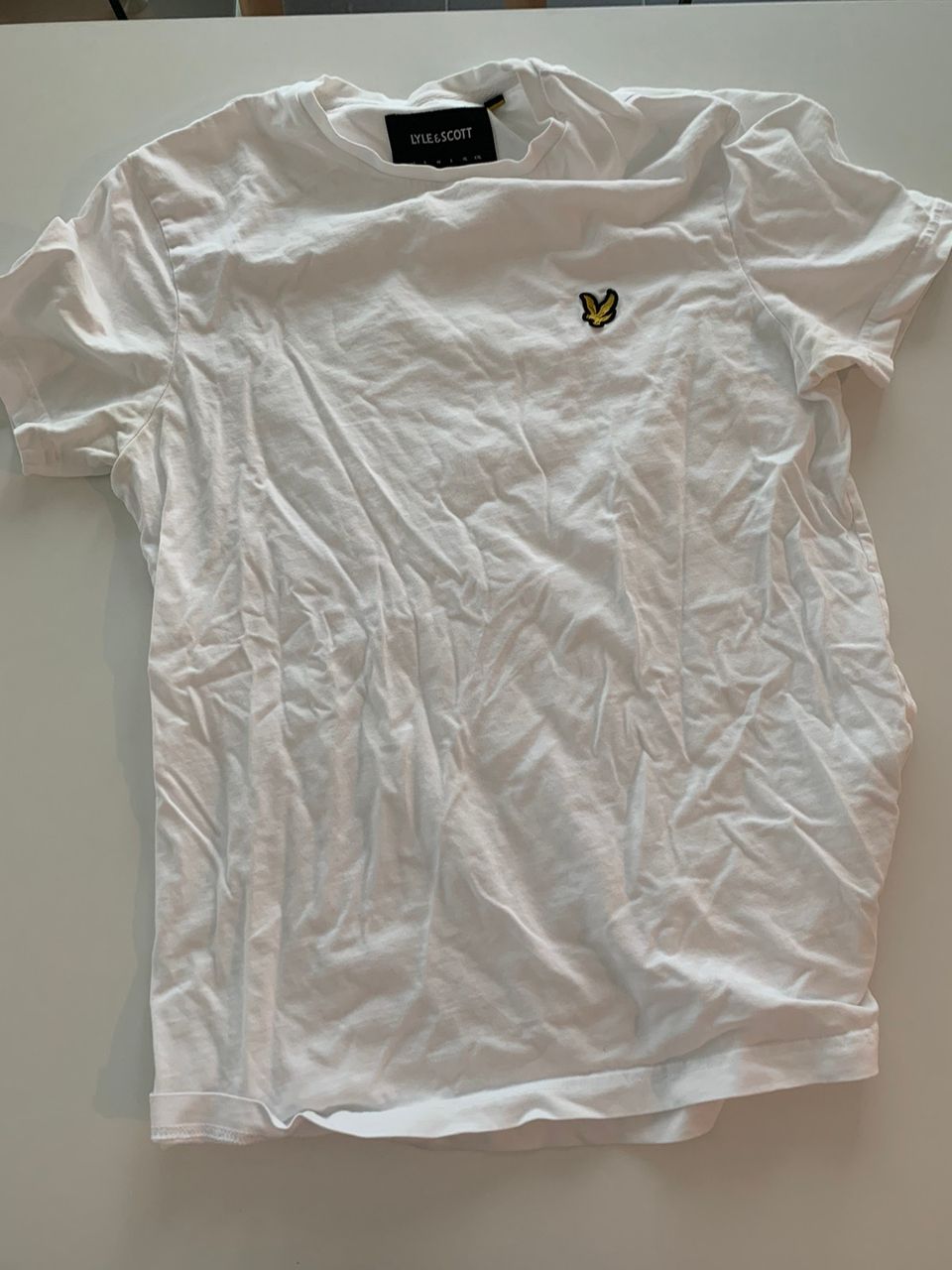 Lyle & Scott t-paita, valkoinen, 2 kpl