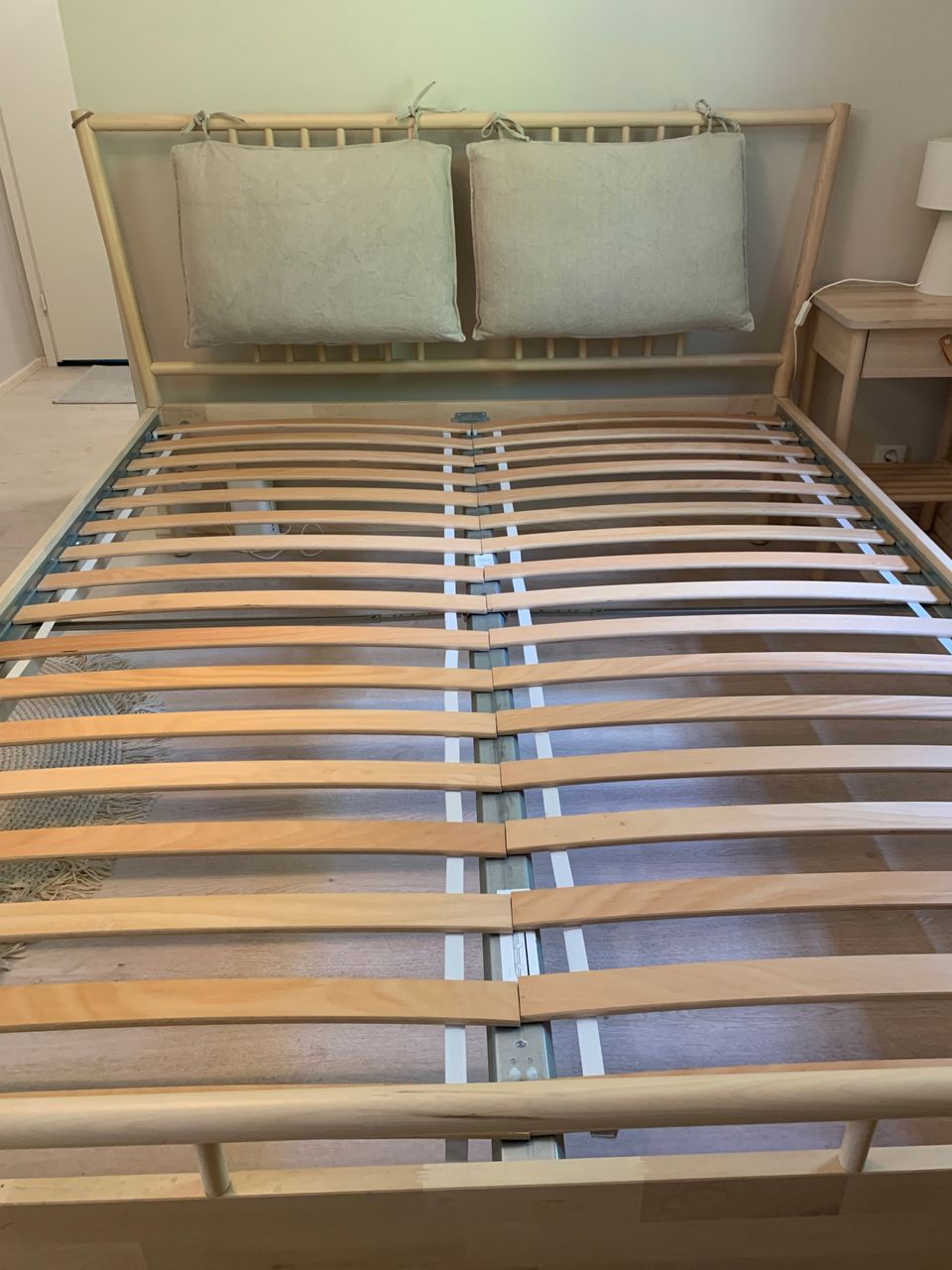 Ikea Björksnäs sängyn runko 160cm