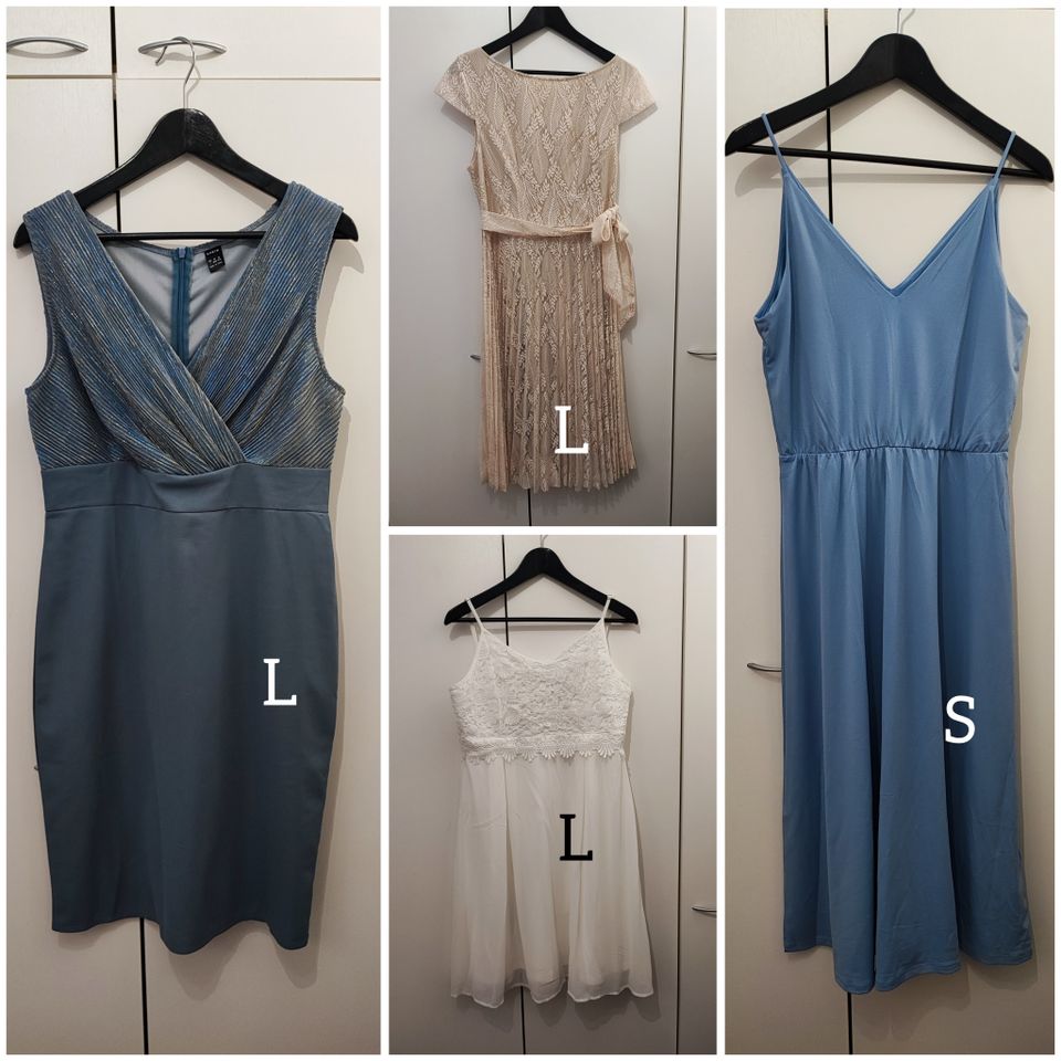 Neljä kaunista mekkoa, L ja S