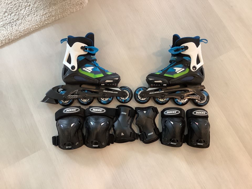 Myydään lasten Rollerblade rullaluistimet koko 32-37