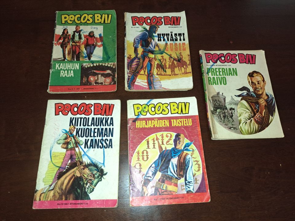 Pecos Bill sarjakuvia 60 luku