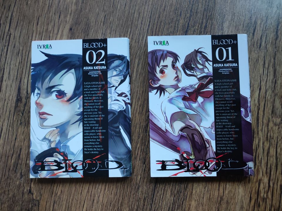 Blood+ manga suomeksi