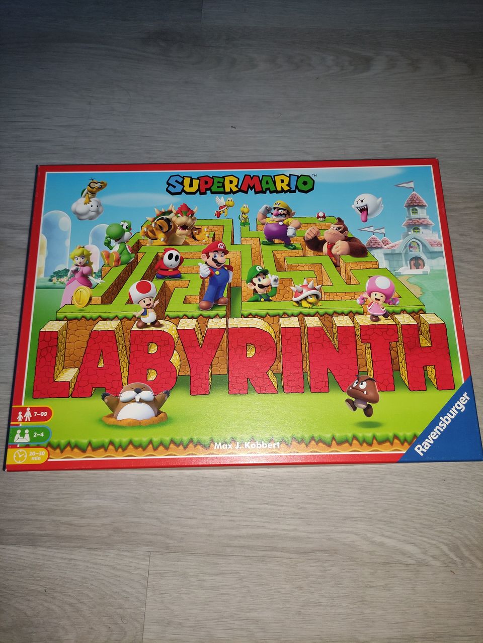 Super Mario labyrintti lautapeli