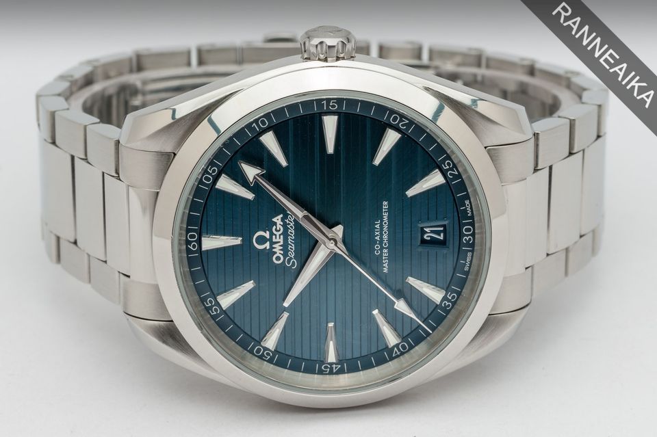 OMEGA Aqua Terra 150M Blue 41mm Master Chronometer (ref. 220.10.41.21.03.004)