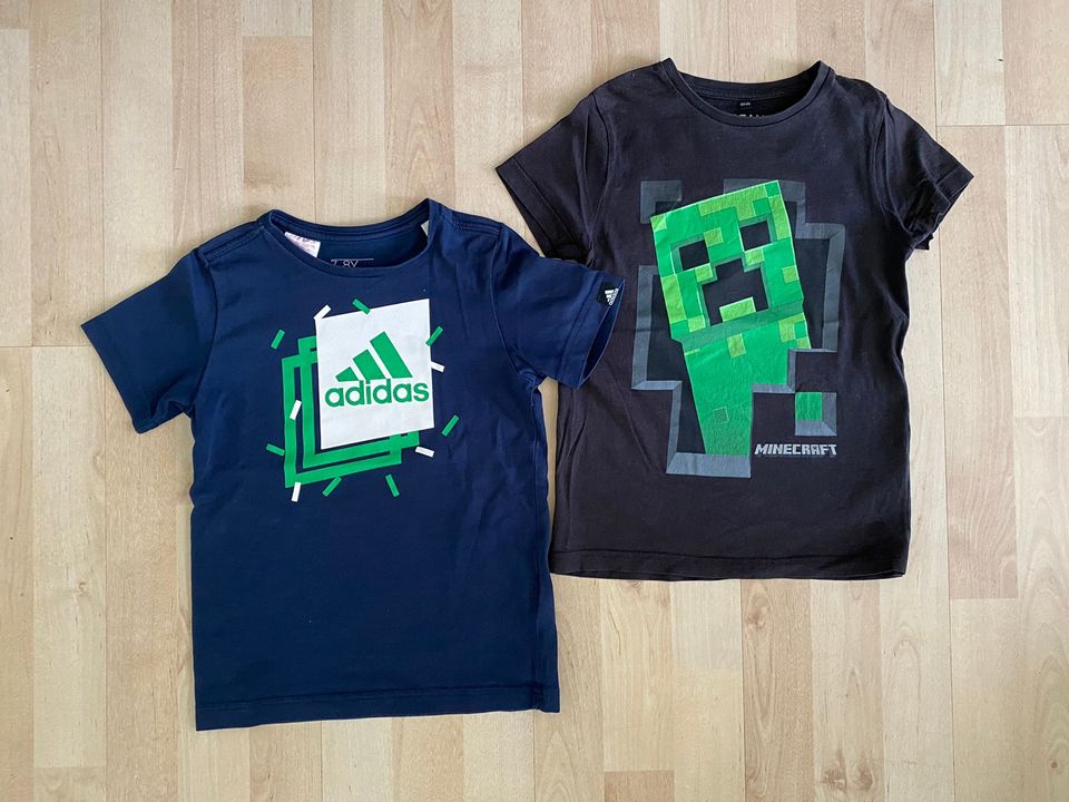 Adidas ja Minecraft t-paita 122/128