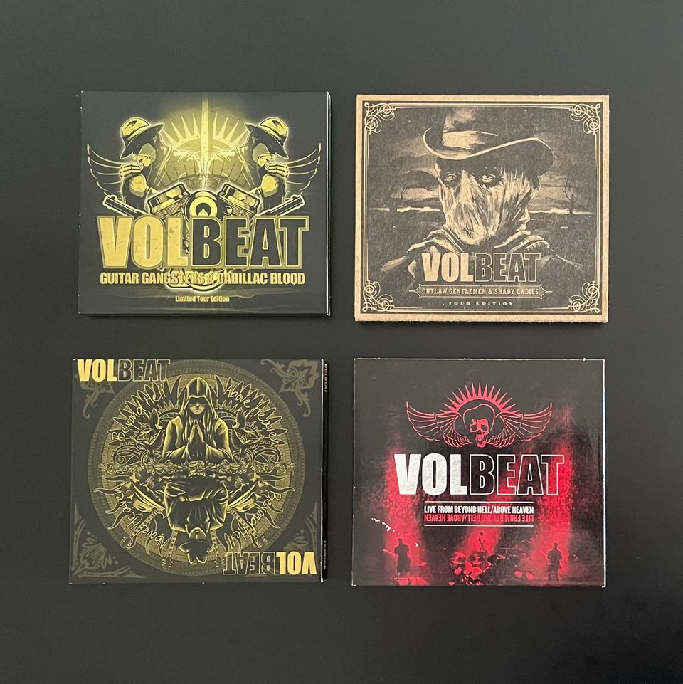 Volbeat digipak CD:t