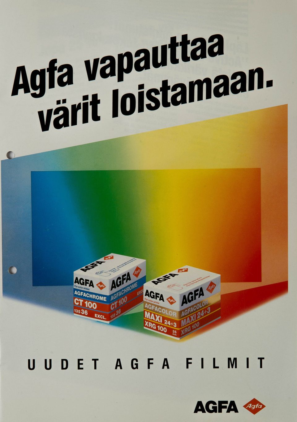 Agfa vapauttaa värit loistamaan