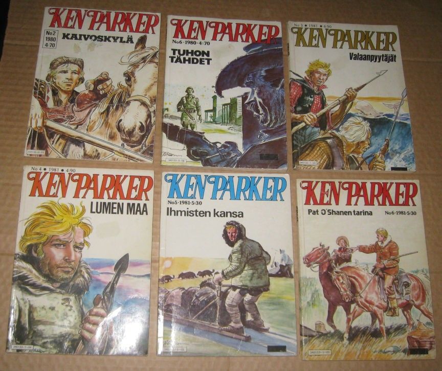 Ken Parker, Tetfol suden poika, Asterix