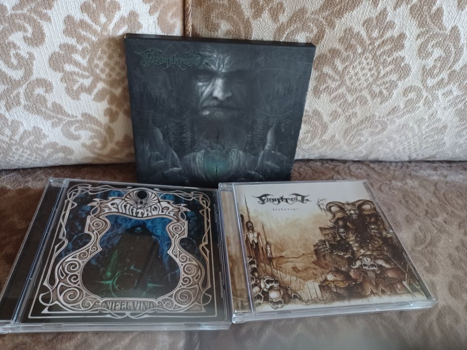 Finntroll, Ajattara, Sotajumala, Korpiklaani -CD:t