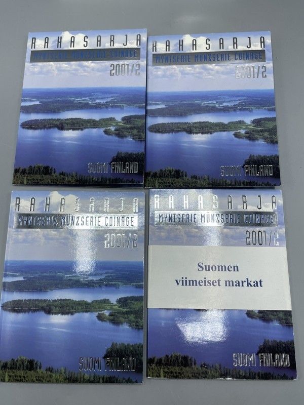 Suomen viimeiset markat 2001/2 keräilysetti