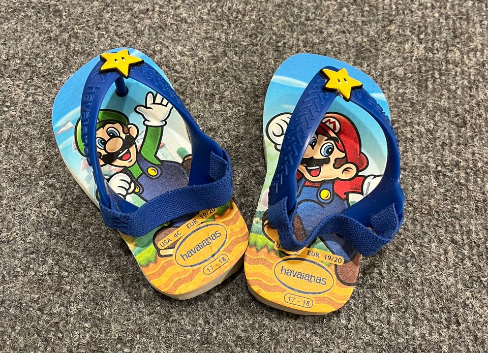Mario & Luigi Havaianas flipflopit
