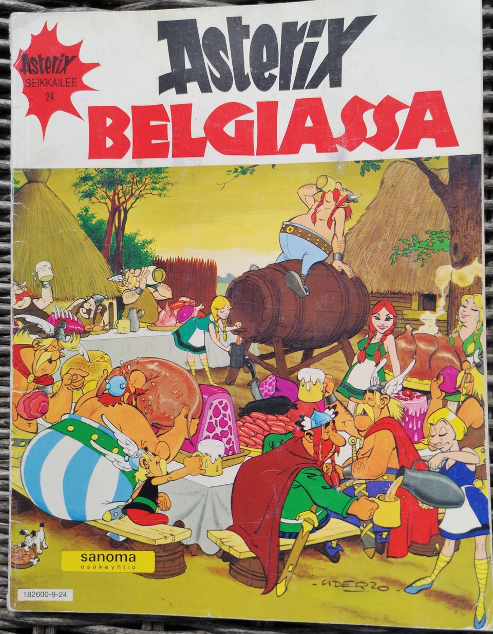 Asterix Belgiassa 1. painos v. 1979