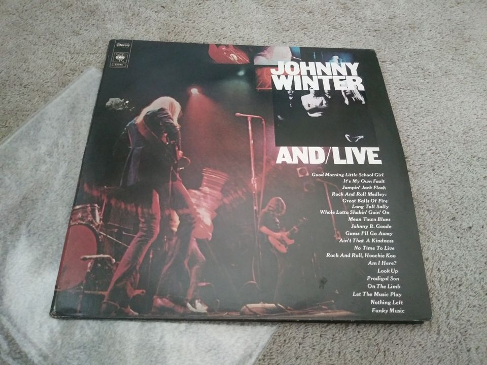 Johnny Winter And/Live 2-LP, 1971?