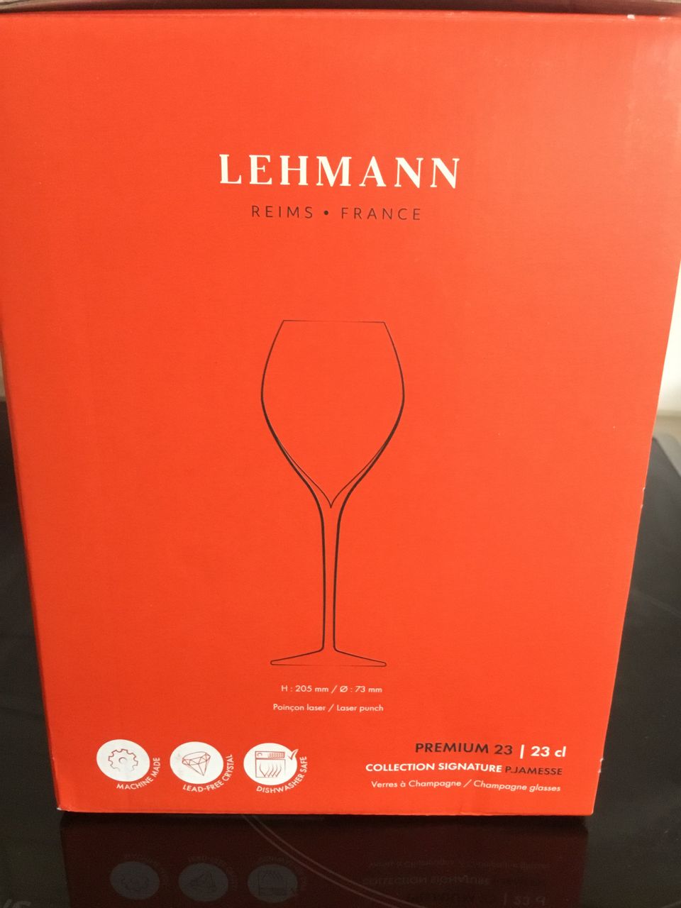 Lehmann Jamesse champagne lasi