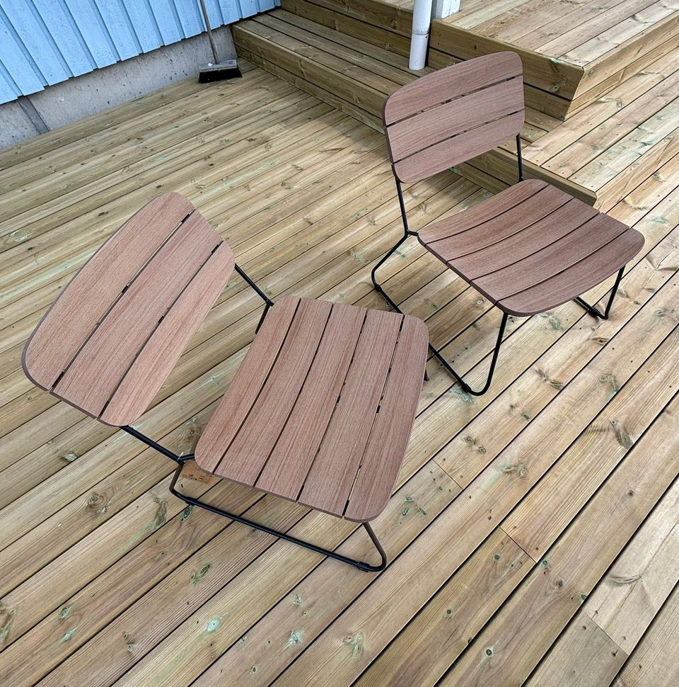 Terassituolit (2kpl) Jebjerg Lounge Chair