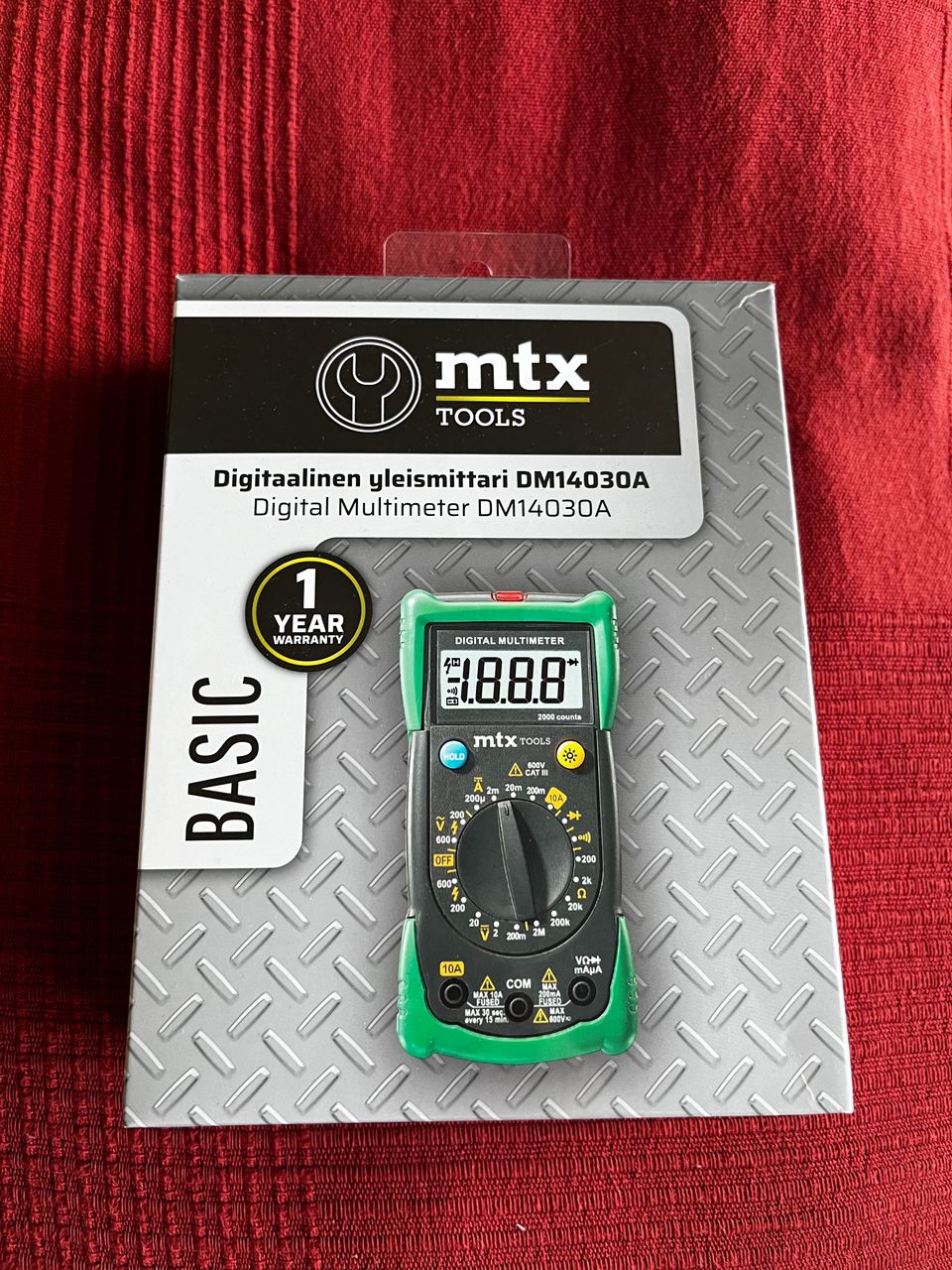 MTX Tools digitaalinen yleismittari