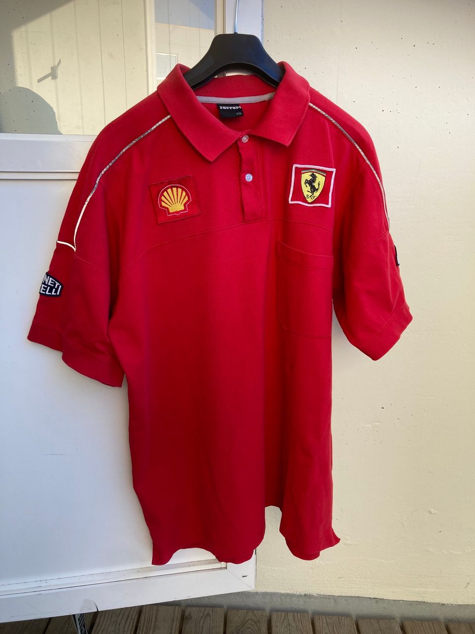 Ferrari punainen paita xxl