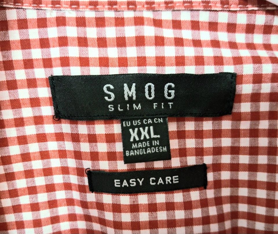 Smog paita Slim Fit,Easy care XXL