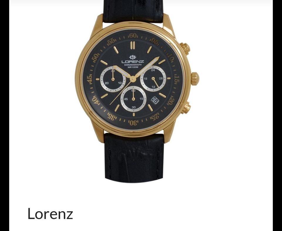 Mens Wristwatch LORENZ 26239EE Chrono