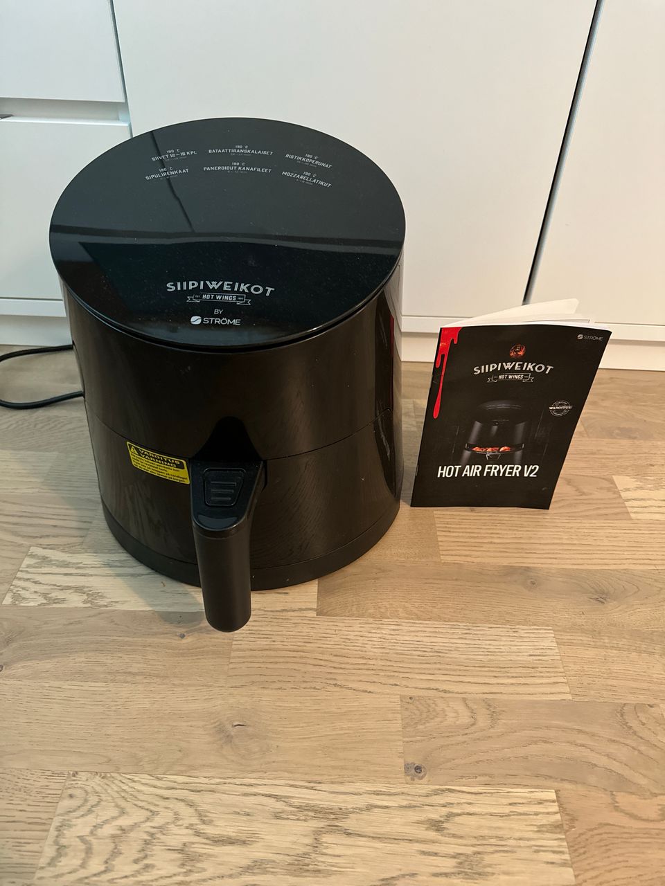 Air fryer siipiweikot