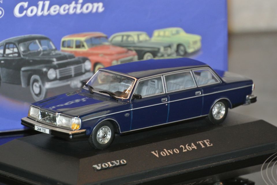 Volvo 264 TE 1978 limusiini Honecker auto 1:43 DDR pienoismalli keräilyauto