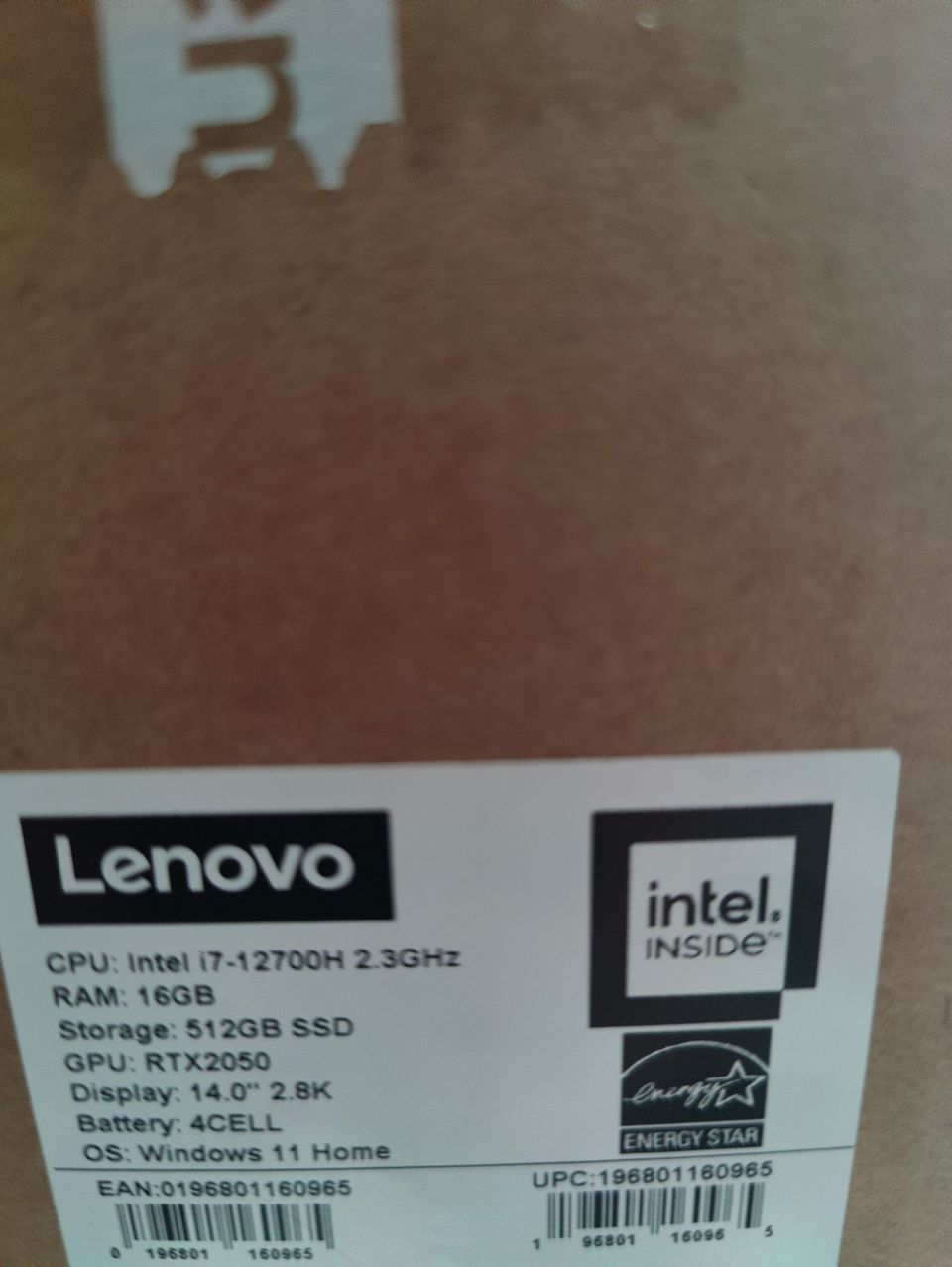 Lenovo Yoga Slim 7i Pro i7-12/16/512/2050 14" kannettava